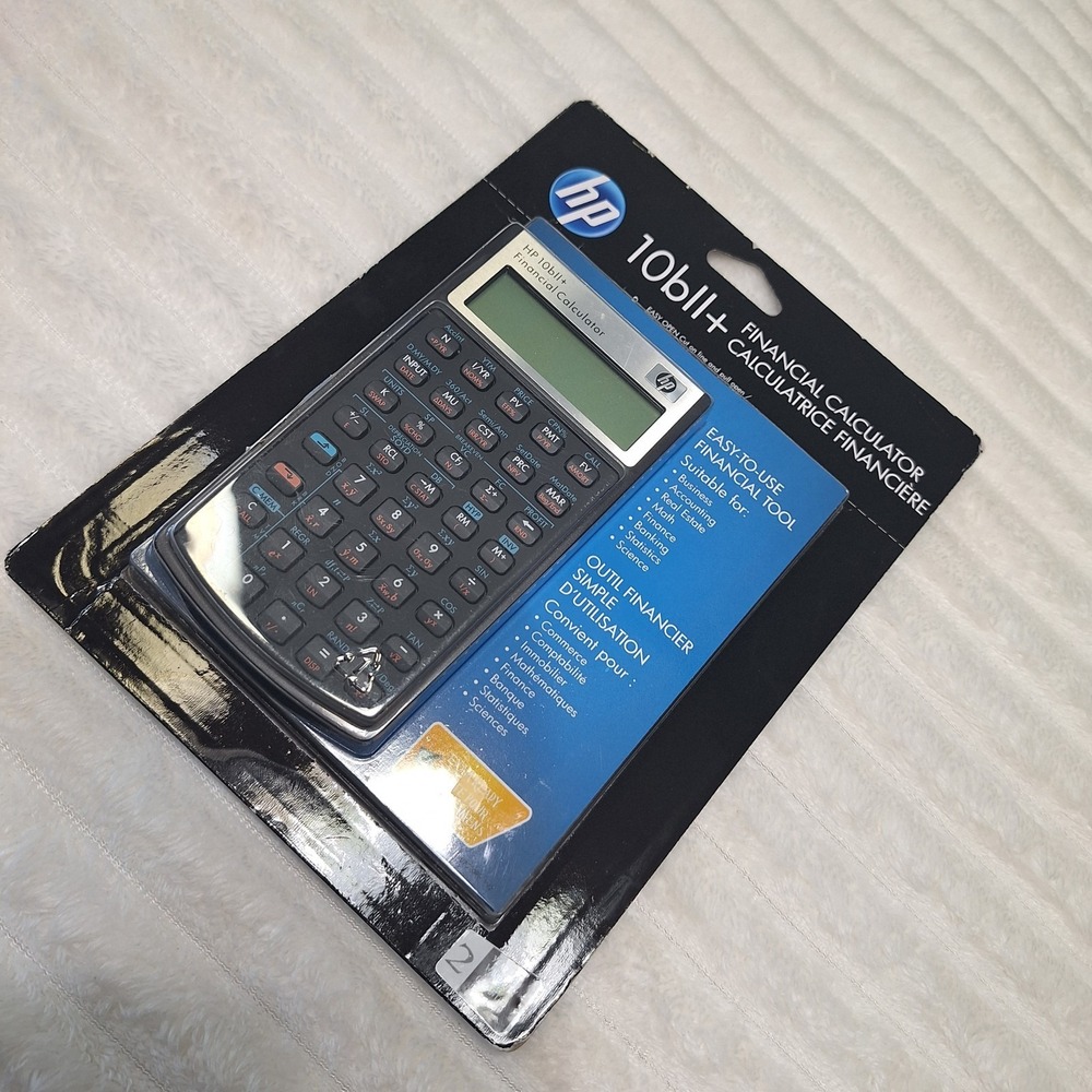 Hewlett Packard HP 10BII Financial Calculator Brand New In Box